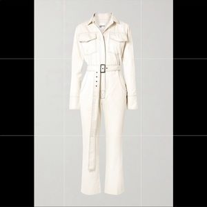 ORSEUND IRIS WORKWEAR JUMPSUIT SIZE SMALL NWT ECRU COLOR